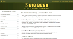 Desktop Screenshot of bigbendbookstore.org